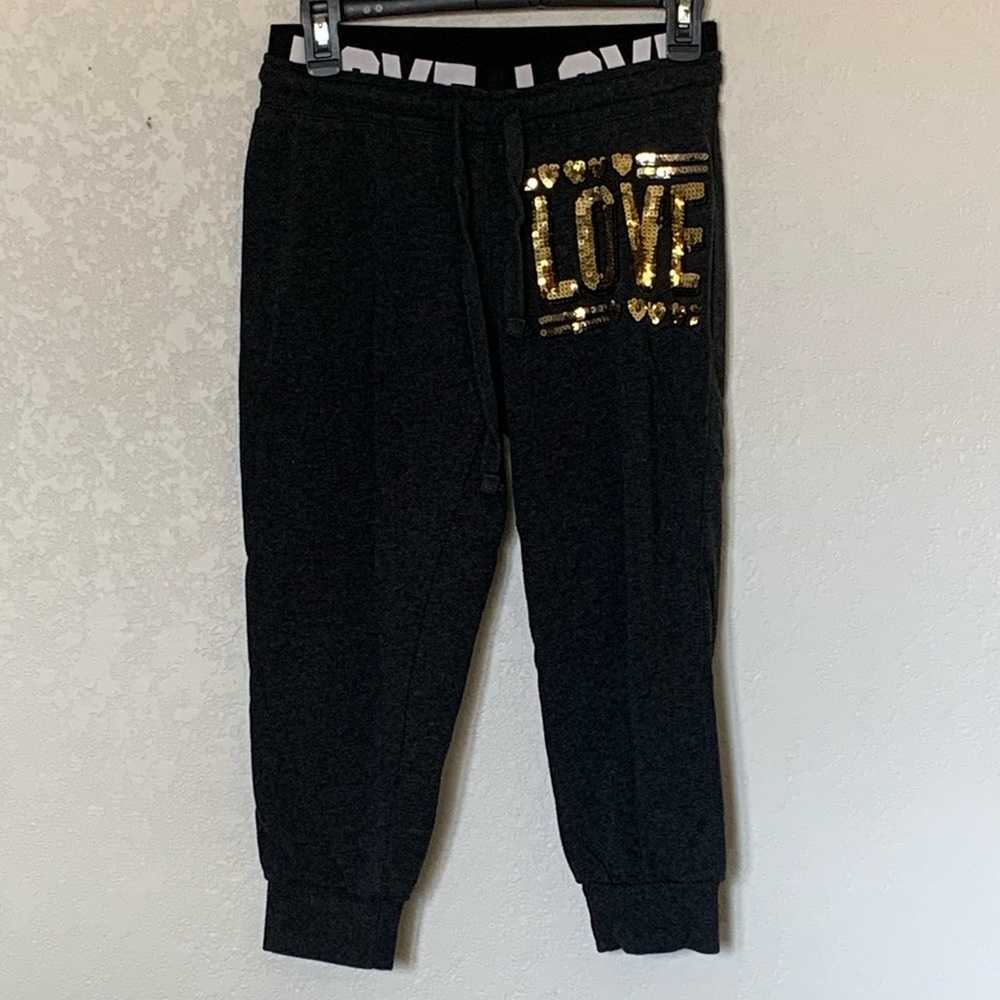 Black sweatpants